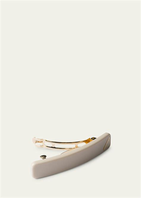 Prada Classic Plexiglass Barrette 